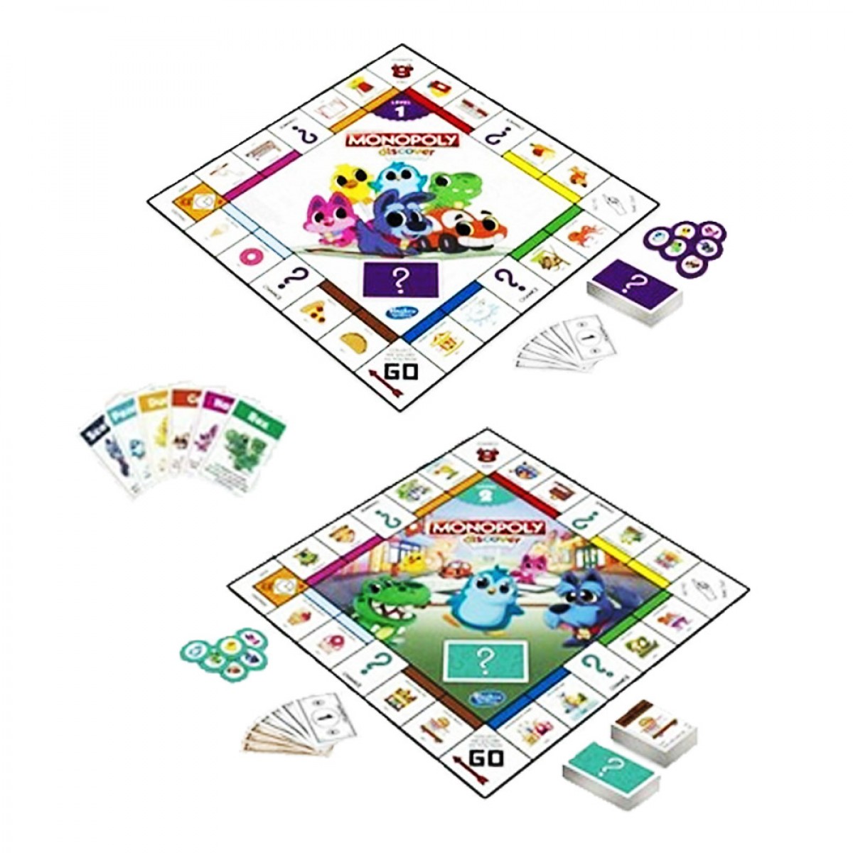 HASBRO MONOPOLY JUNIOR LEARN EARN AND GROW 44360