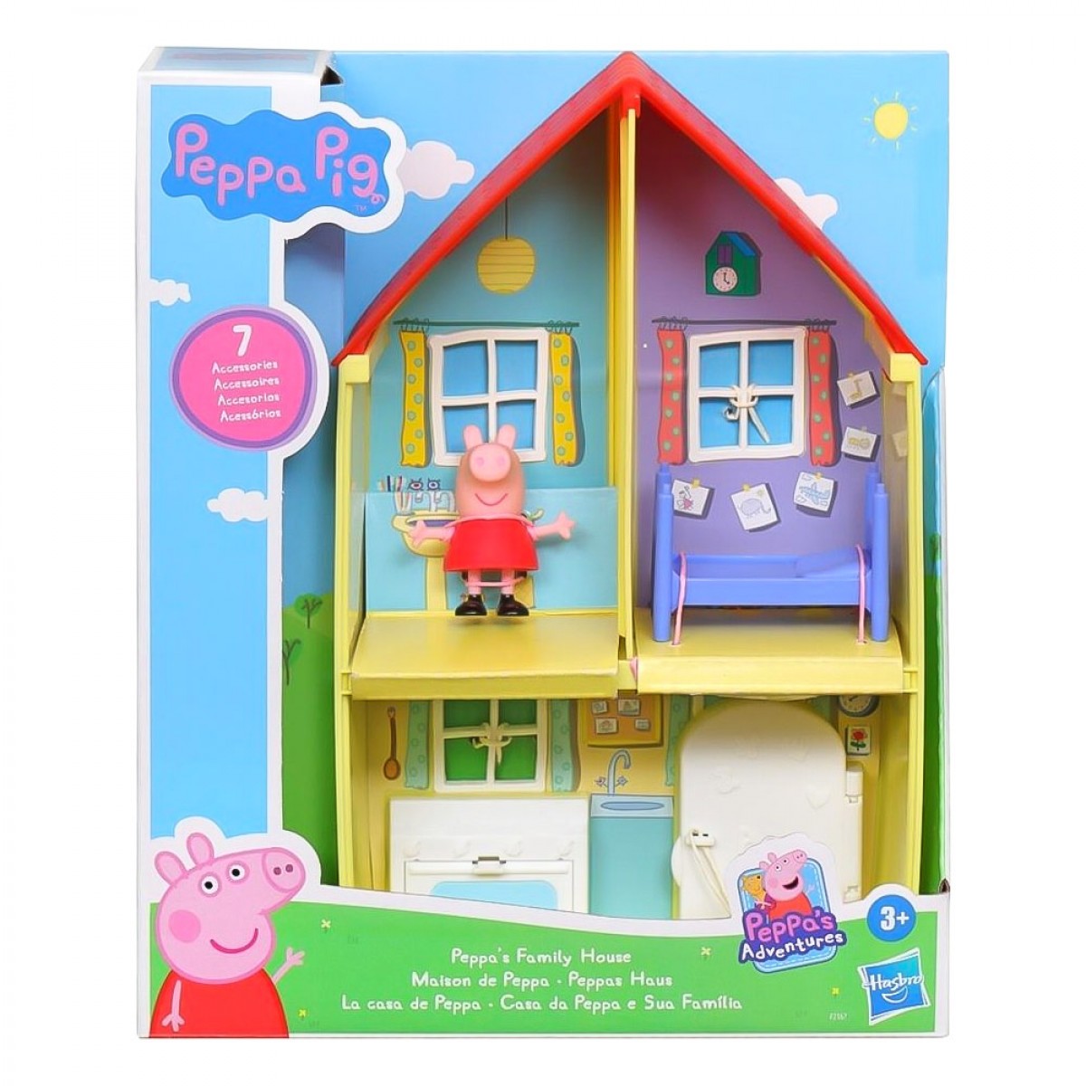 HASBRO PEPPA PIG FAMILY HOUSE PLAYSET F2167 HASBRO PEPPA PIG FAMILY HOUSE PLAYSET F2167