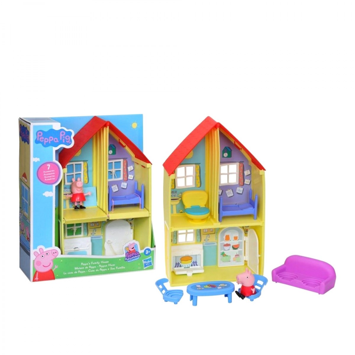 HASBRO PEPPA PIG FAMILY HOUSE PLAYSET F2167 HASBRO PEPPA PIG FAMILY HOUSE PLAYSET F2167