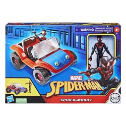 HASBRO SPIDER-MAN VERSE VEHICLE AND 6 IN FIGURE F5620