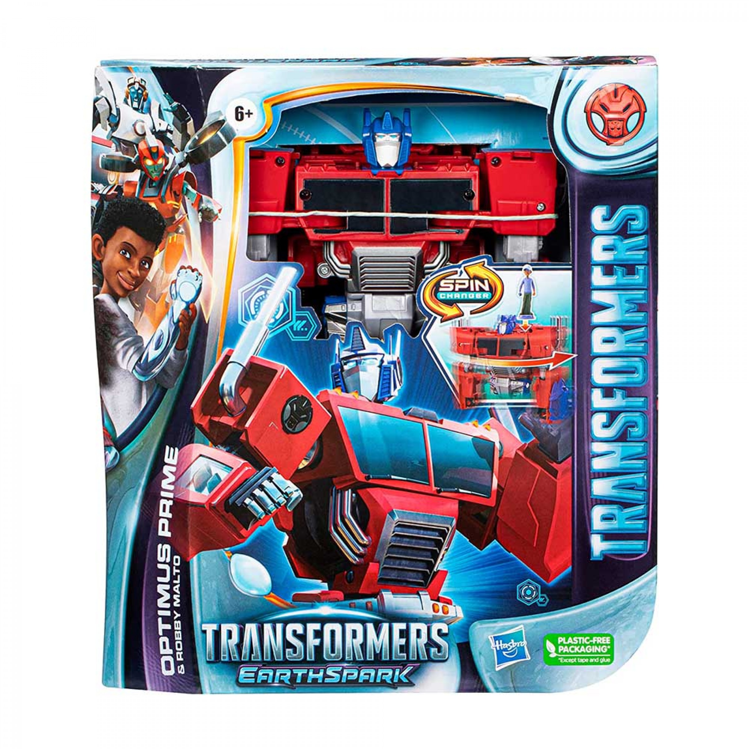 HasbroHASBRO TRANSFORMER EARTHSPARK SPINCHANGER OPTIMUS F7663(F7663