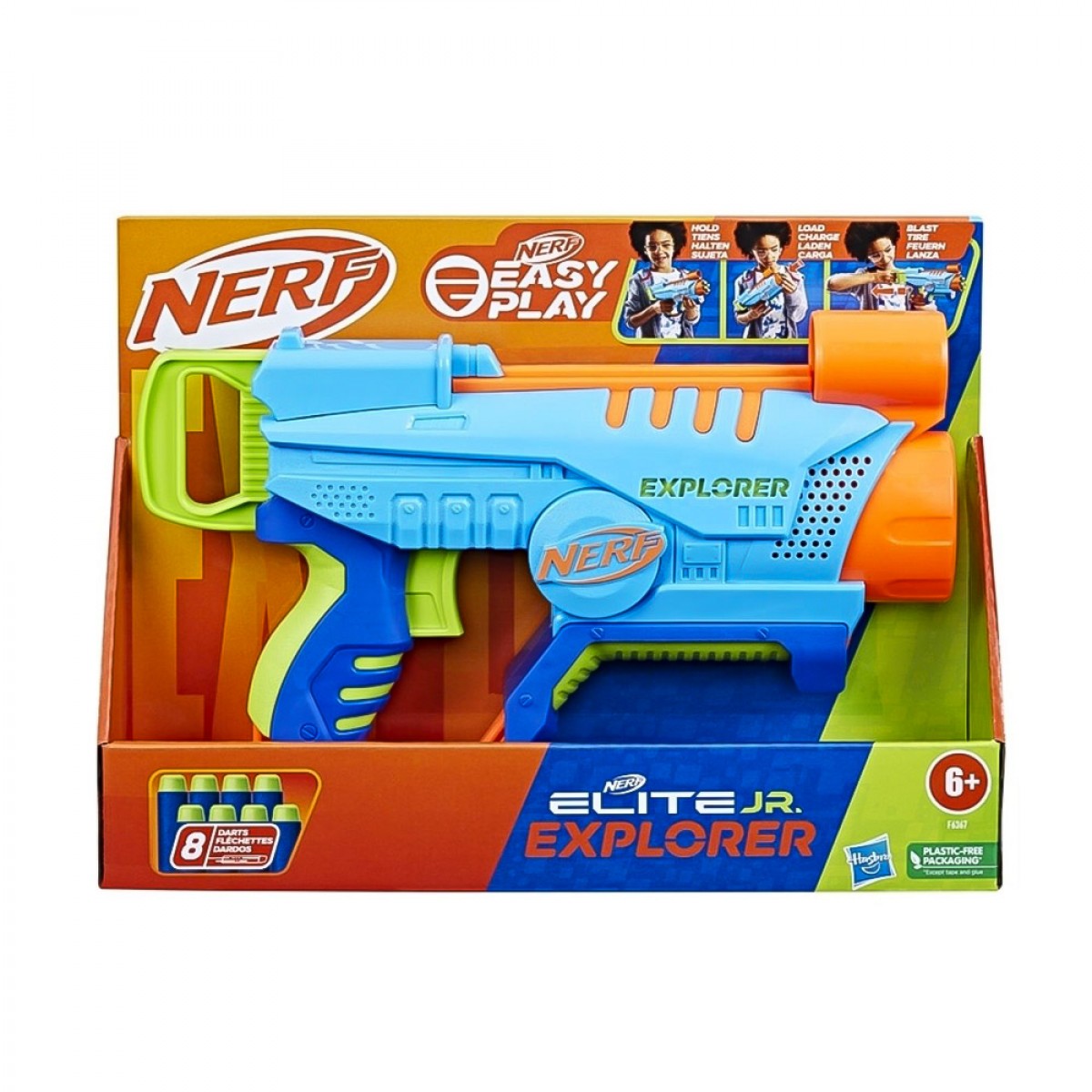 HASBRO NERF ELITE JUNIOR EXPLORER F63670 HASBRO NERF ELITE JUNIOR EXPLORER F63670