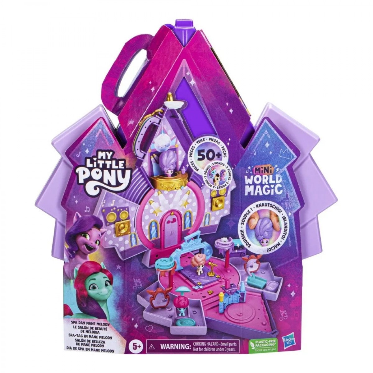 HASBRO MY LITTLE PONY SPA DAY MANE MELODY F6796 HASBRO MY LITTLE PONY SPA DAY MANE MELODY F6796