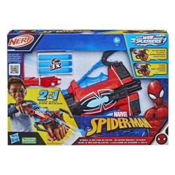 HASBRO SPIDER-MAN 2 IN1 WATER WEBS BLASTER STRIKE 'N SPLASH BLASTER F7852