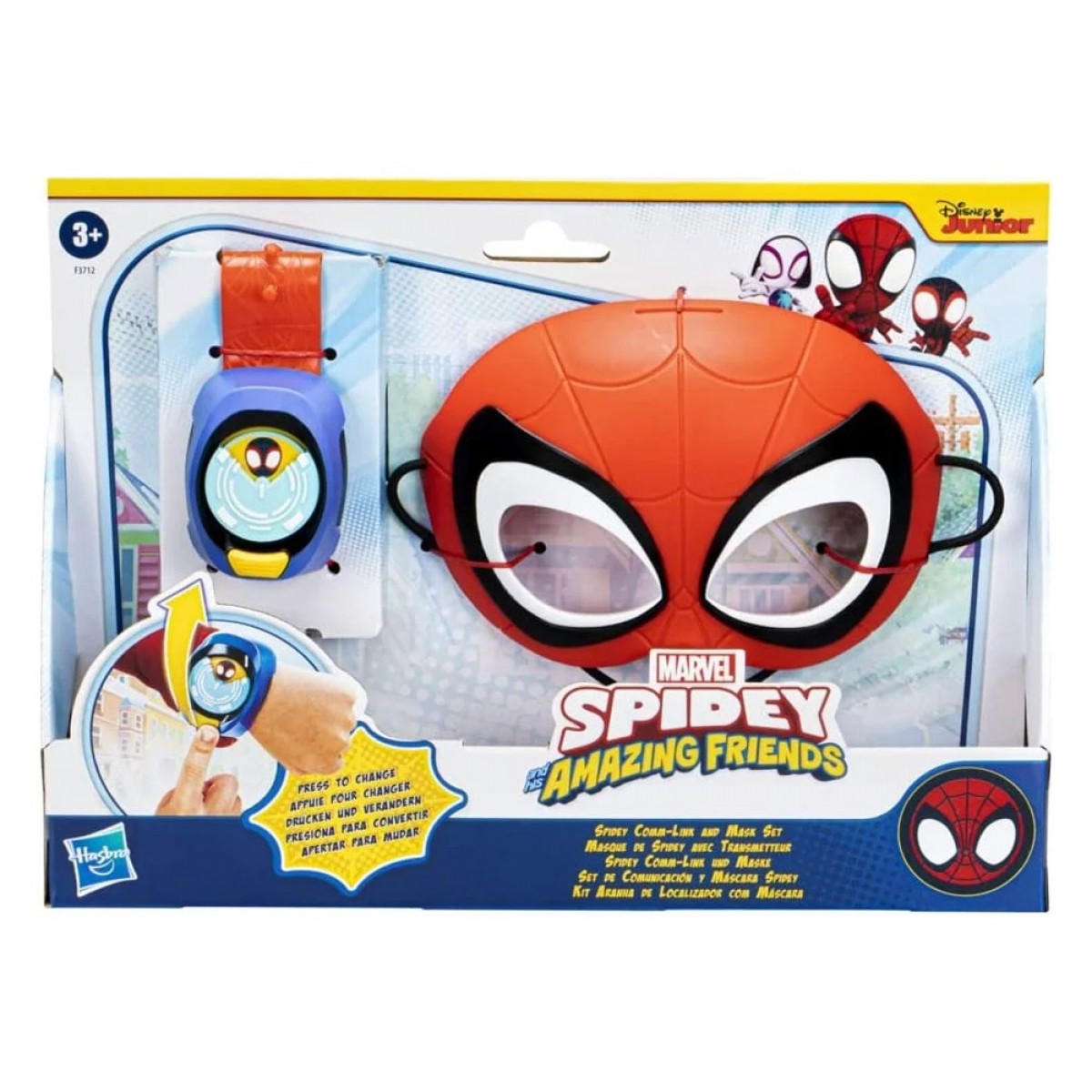 HASBRO SPIDEY AND AMAZING FRIEDS SPIDEY COMM LINK AND MASK SET 3712 HASBRO SPIDEY AND AMAZING FRIEDS SPIDEY COMM LINK AND MASK SET 3712