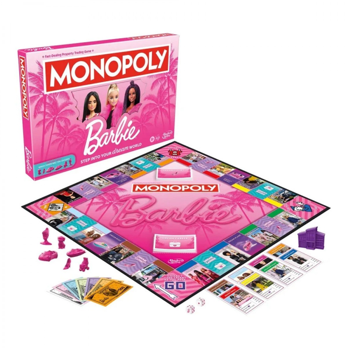 HASBRO MONOPOLY BARBIE G0038 HASBRO MONOPOLY BARBIE G0038