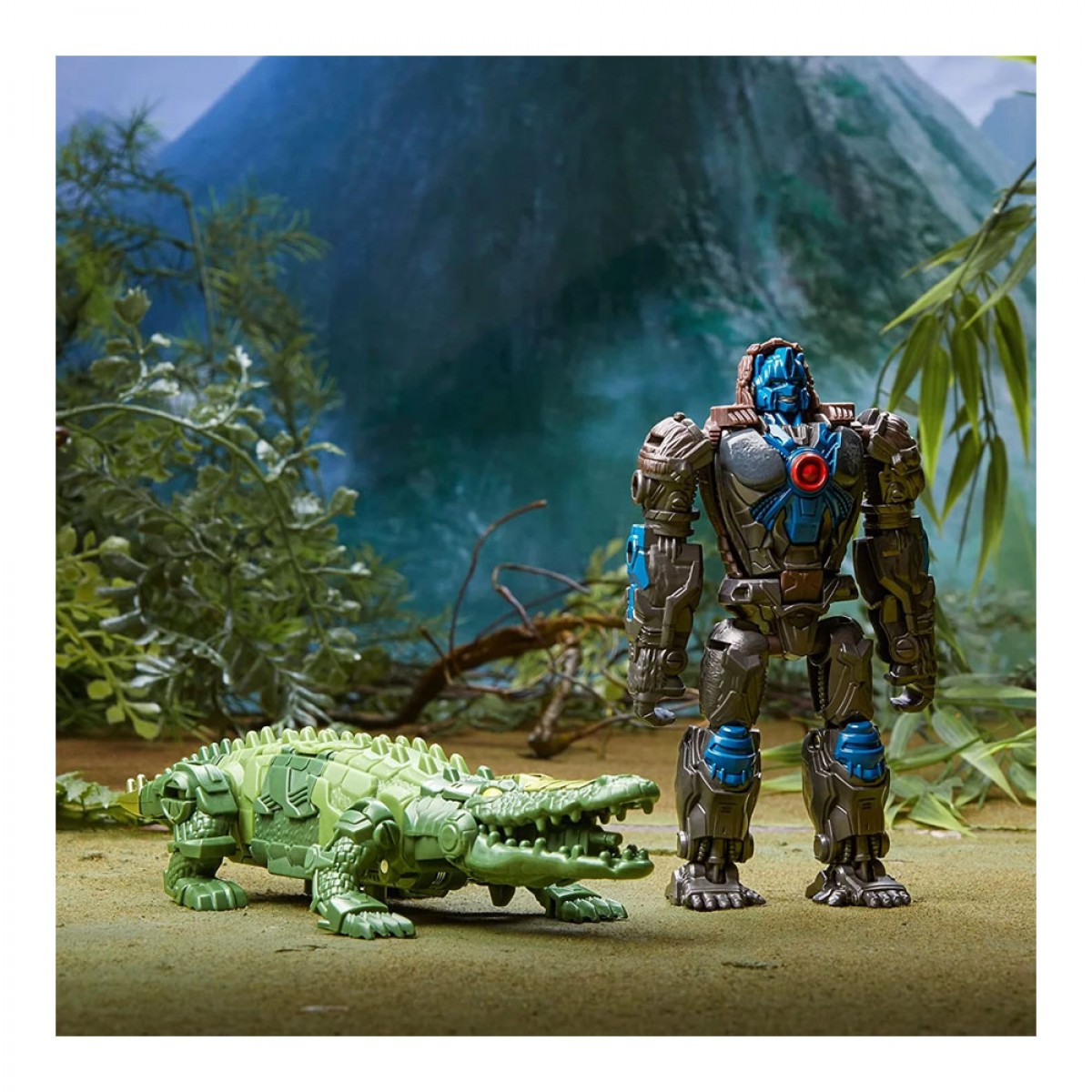 HASBRO TRANSFORMERS RISE OF THE BEASTS OPTIMUS PRIMAL/SKULLCRUNCHER F3898/F4619 HASBRO TRANSFORMERS RISE OF THE BEASTS OPTIMUS PRIMAL/SKULLCRUNCHER F3898/F4619