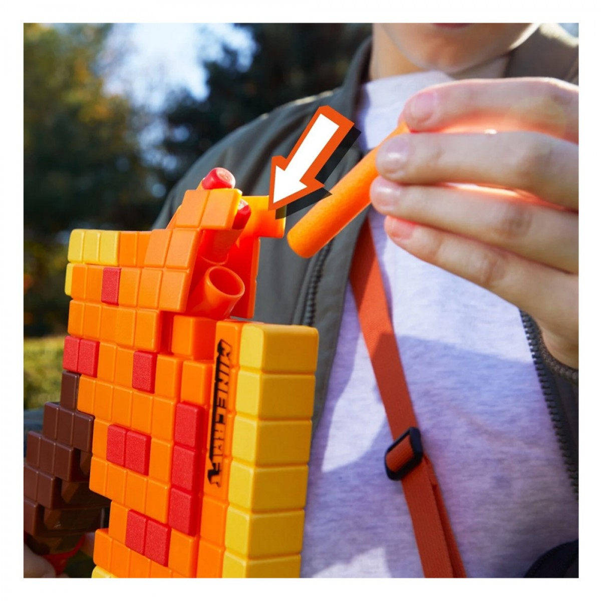 HASBRO NERF MINECRAFT FIREBRAND F8953