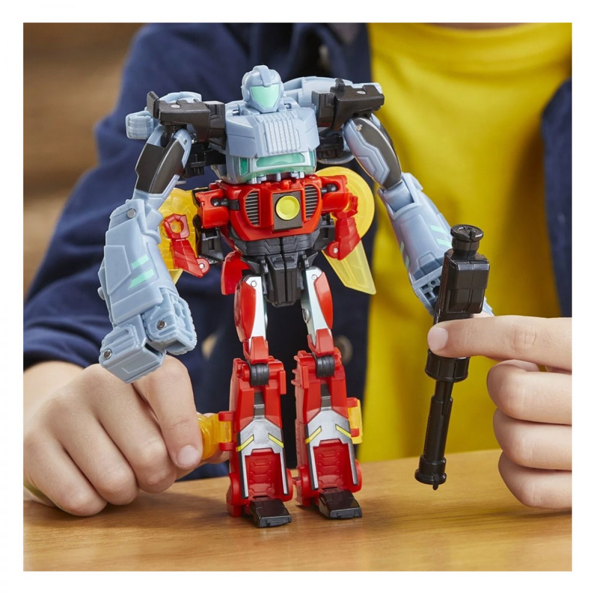 HASBRO TRANSFORMERS EARTHSPARK COMBINER 1 (TERRAN TWITCH/ROBBY MALTO) F8438 HASBRO TRANSFORMERS EARTHSPARK COMBINER 1 (TERRAN TWITCH/ROBBY MALTO) F8438