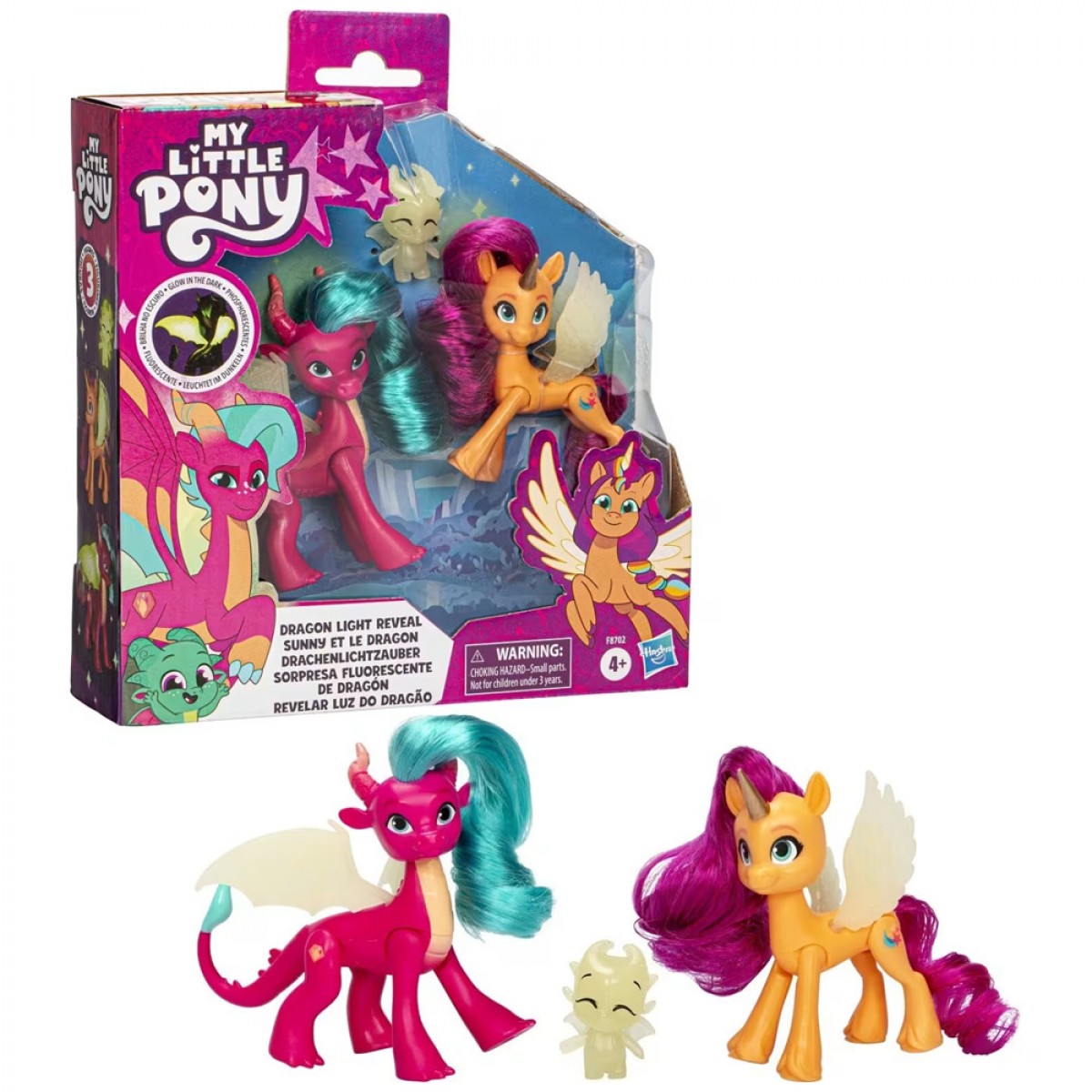 HASBRO MY LITTLE PONY DRAGON LIGHT REVEAL F8702