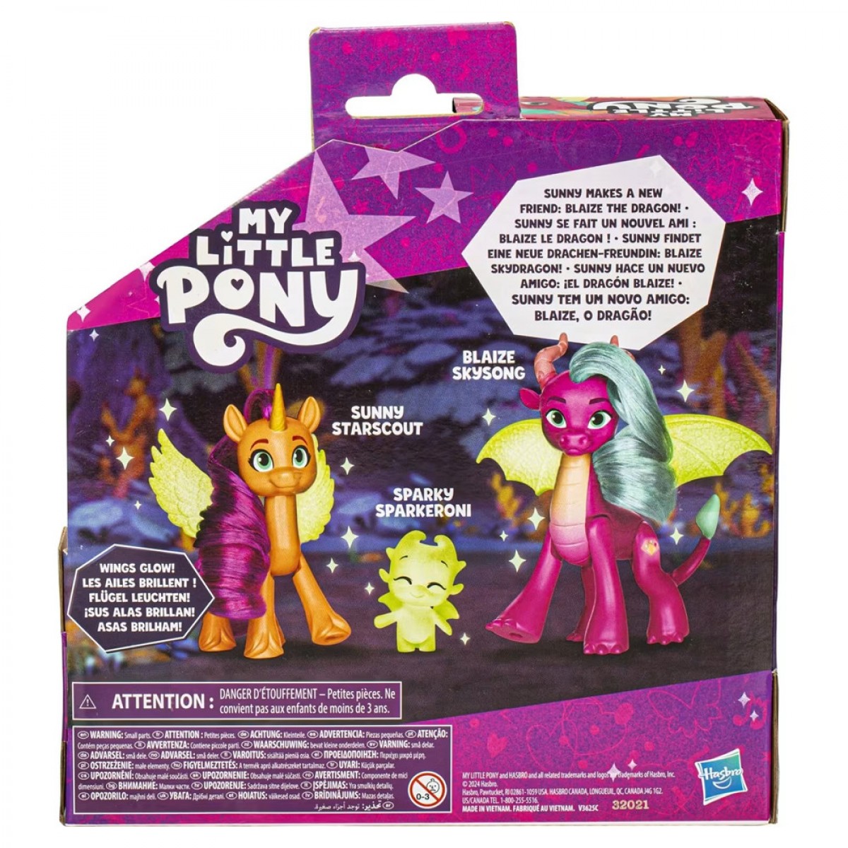 HASBRO MY LITTLE PONY DRAGON LIGHT REVEAL F8702