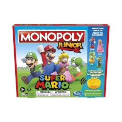 HASBRO ΕΠΙΤΡΑΠΕΖΙΟ MONOPOLY JUNIOR SUPER MARIO EDITION  F4817