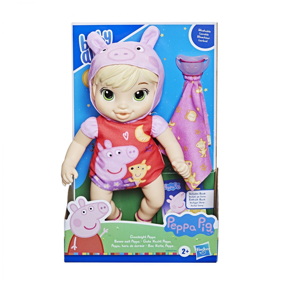 HASBRO BABY ALIVE GOODNIGHT PEPPA PIG F2387