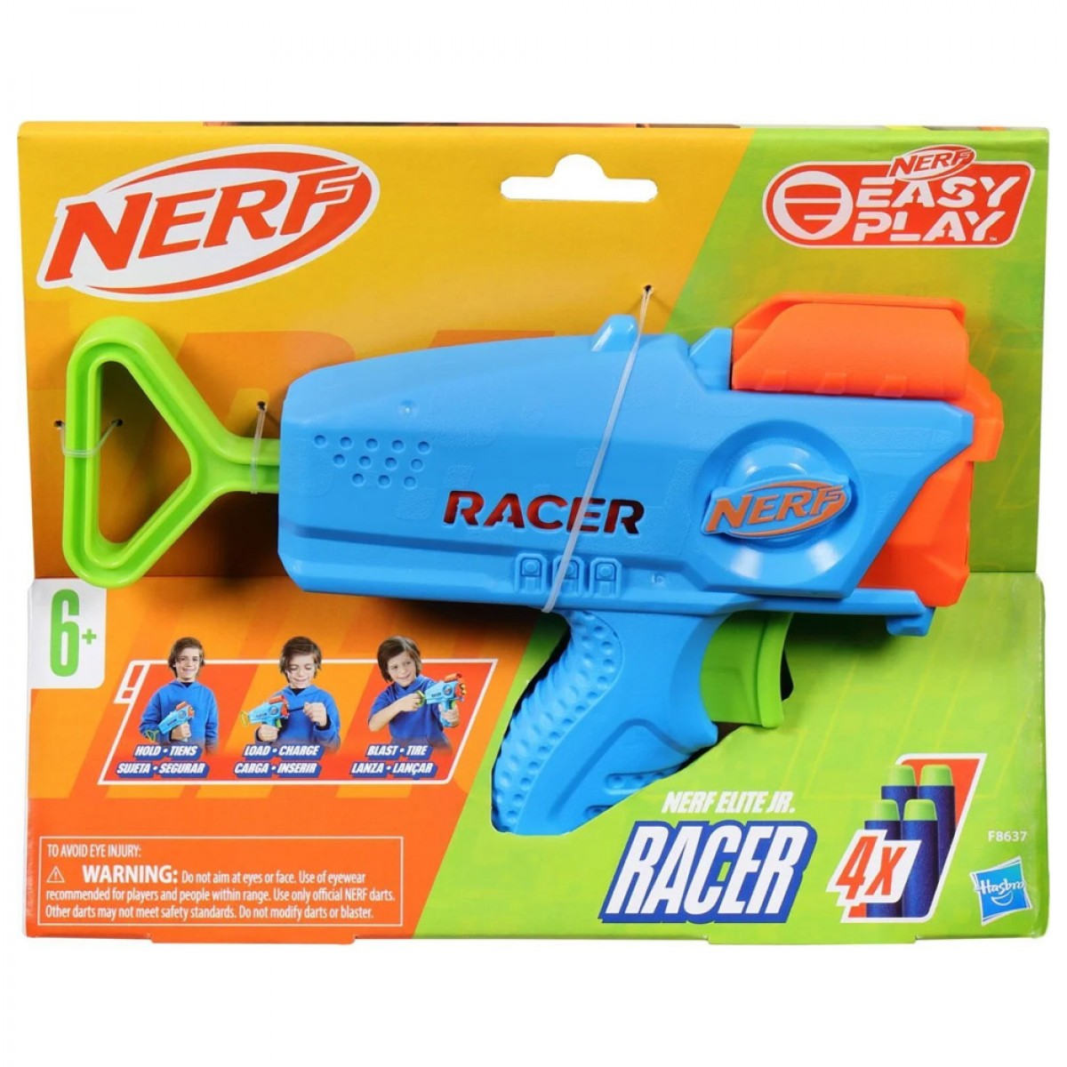 HASBRO HASBRO NERF ELITE JR RACER F8637 HASBRO HASBRO NERF ELITE JR RACER F8637