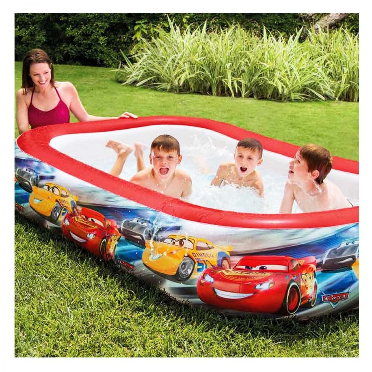 INTEX ΠΙΣΙΝΑ CARS SWIM CENTER 57478 (262X175X56 CM)