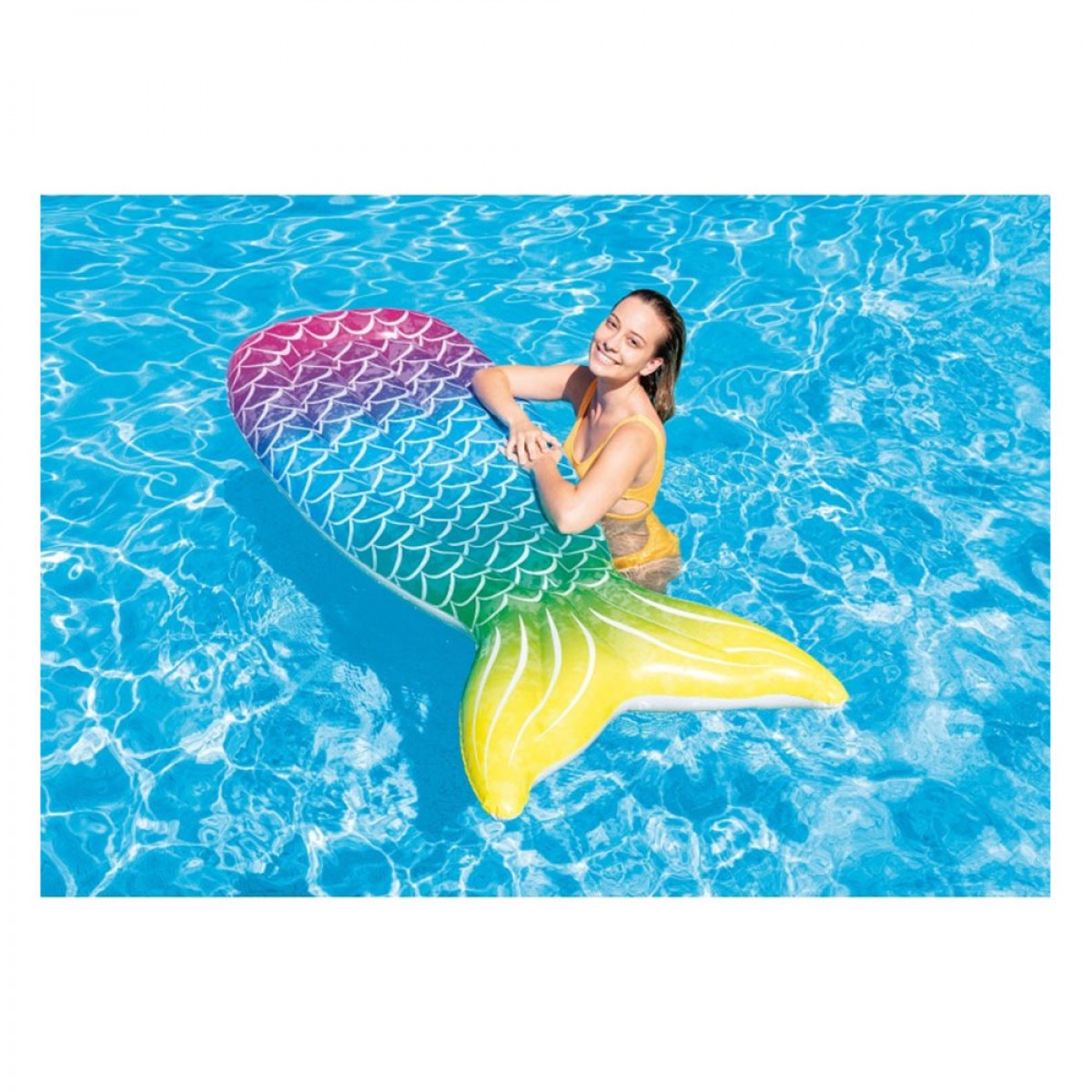 INTEX ΣΤΡΩΜΑ MERMAID TAIL (178 X 71)CM 58788 INTEX ΣΤΡΩΜΑ MERMAID TAIL (178 X 71)CM 58788
