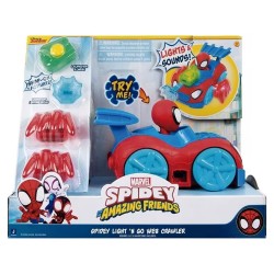 JAZWARES ΟΧΗΜΑ SPIDEY 15CM ΜΕ ΗΧΟ ΚΑΙ ΦΩΣ 00201