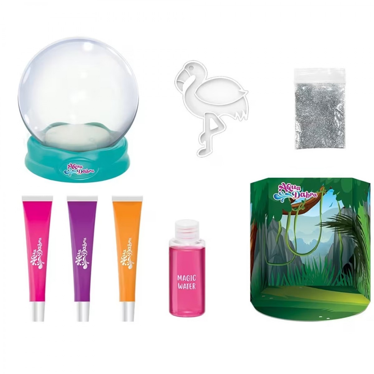 JAZWARES MINI ΕΝΥΔΡΕΙΟ 8ΤΕΜ. AQUADABRA ΤΡΟΠΙΚΑ ΠΟΥΛΙΑ FST00322