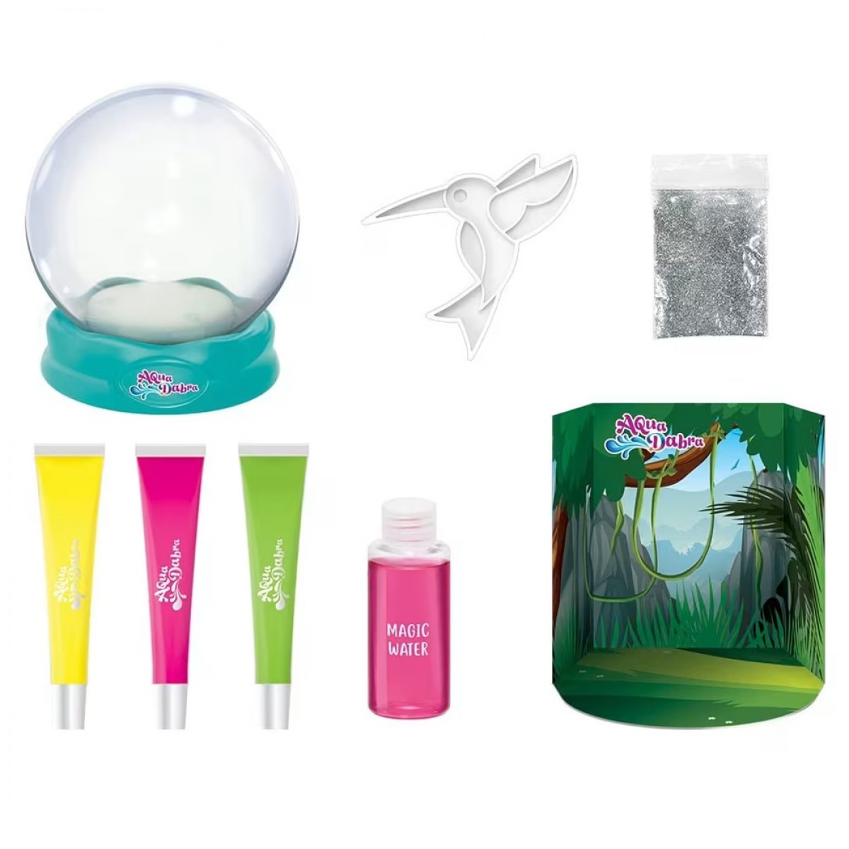 JAZWARES MINI ΕΝΥΔΡΕΙΟ 8ΤΕΜ. AQUADABRA ΤΡΟΠΙΚΑ ΠΟΥΛΙΑ FST00322