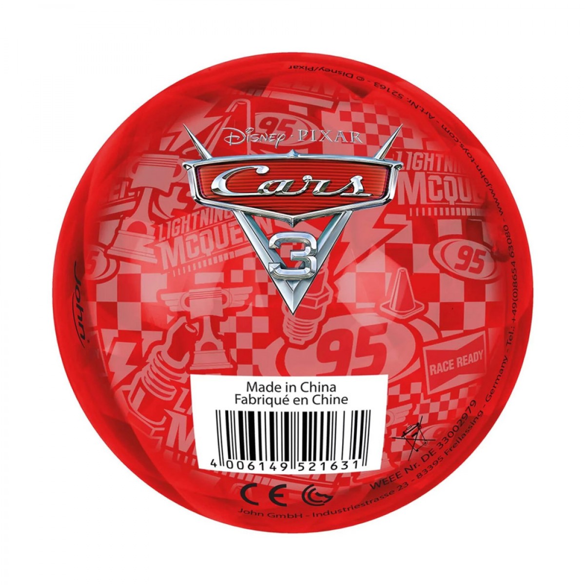 JOHN HELLAS ΜΠΑΛΑ LED BALLS CARS & SPIDER 52163 JOHN HELLAS ΜΠΑΛΑ LED BALLS CARS & SPIDER 52163