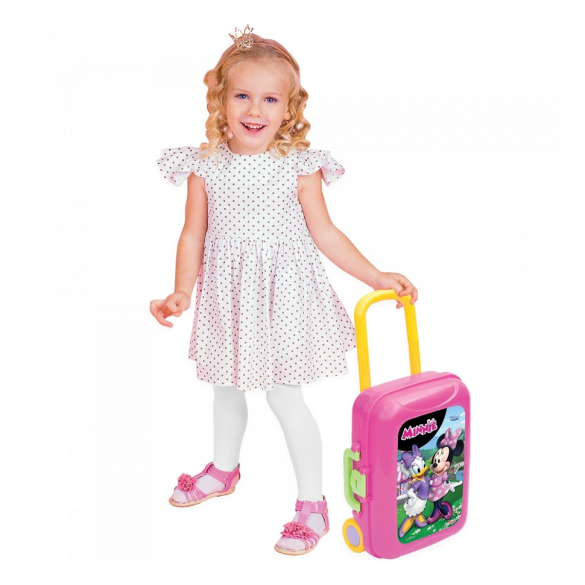 JOHN HELLAS ΒΑΛΙΤΣΑΚΙ ΣΕΤ ΟΜΟΡΦΙΑΣ MINNIE MOUSE 03487WD JOHN HELLAS ΒΑΛΙΤΣΑΚΙ ΣΕΤ ΟΜΟΡΦΙΑΣ MINNIE MOUSE 03487WD