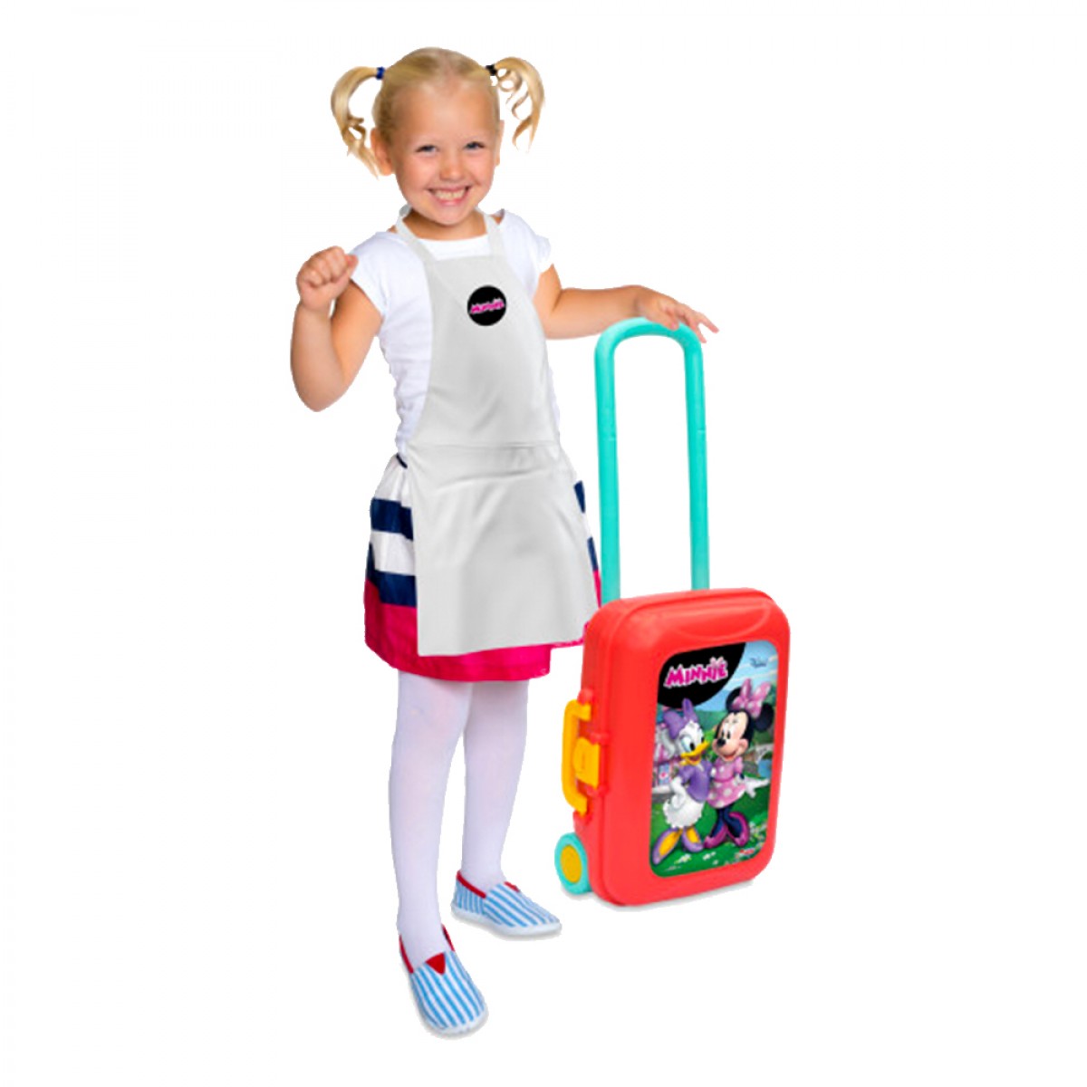 JOHN HELLAS ΣΕΤ ΒΑΛΙΤΣΑΚΙ ΚΟΥΖΙΝΙΚΑ MINNIE MOUSE 03479WD JOHN HELLAS ΣΕΤ ΒΑΛΙΤΣΑΚΙ ΚΟΥΖΙΝΙΚΑ MINNIE MOUSE 03479WD