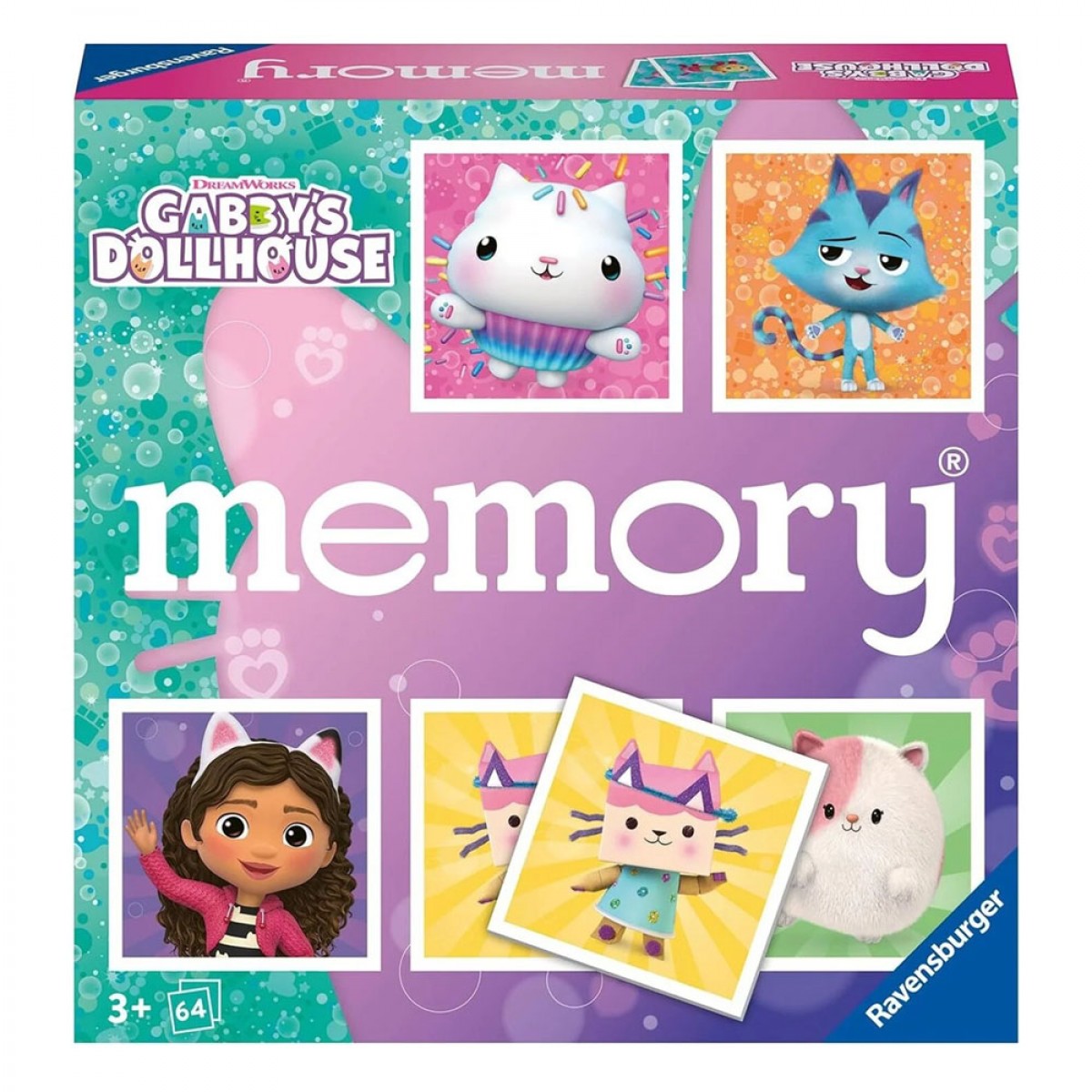 RAVENSBURGER ΕΠΙΤΡΑΠΕΖΙΟ ΜΝΗΜΗΣ MEMORY GABBY'S DOLLHOUSE 22596 RAVENSBURGER ΕΠΙΤΡΑΠΕΖΙΟ ΜΝΗΜΗΣ MEMORY GABBY'S DOLLHOUSE 22596