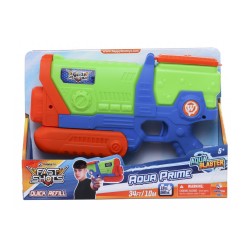 JUST TOYS FAST SHOTS WATER BLASTER AQUA PRIME 10M WITH TANK 560ML 580022