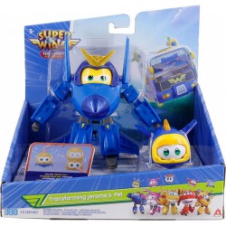 JUST TOYS SUPER WINGS SUPER PET TRANSFORMING SUPER PET - TRANSFORMING JEROME & PET 770443