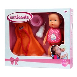 JUST TOYS ΜΩΡΑΚΙ CURIOSETE WITH A BATHROBE 19512