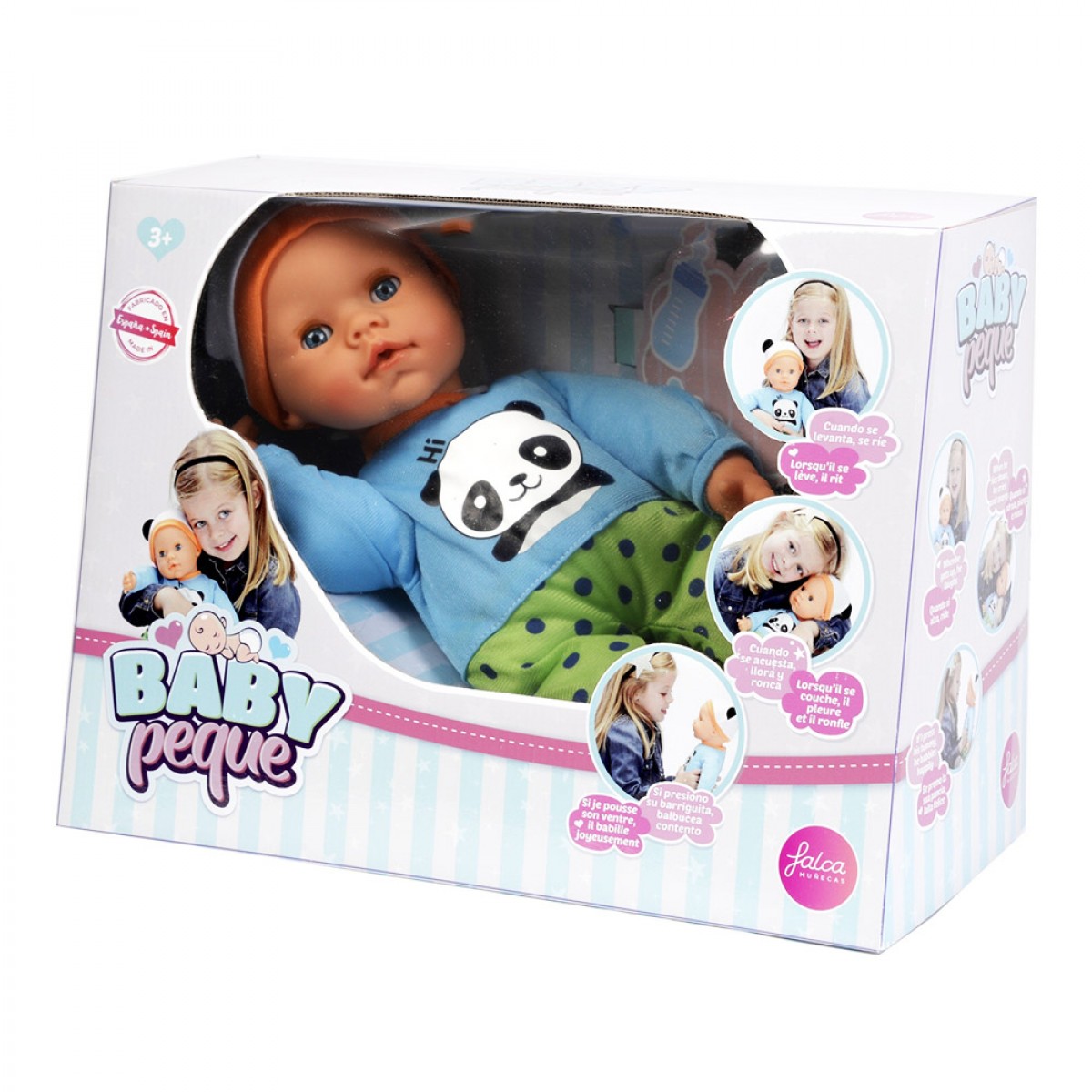 JUST TOYS ΜΩΡΑΚΙ BABY PEQUE SLEEPY 38410