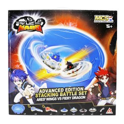 JUST TOYS INFINITY NADO V STACK-ADV BATTLE SET ARENA 634805H