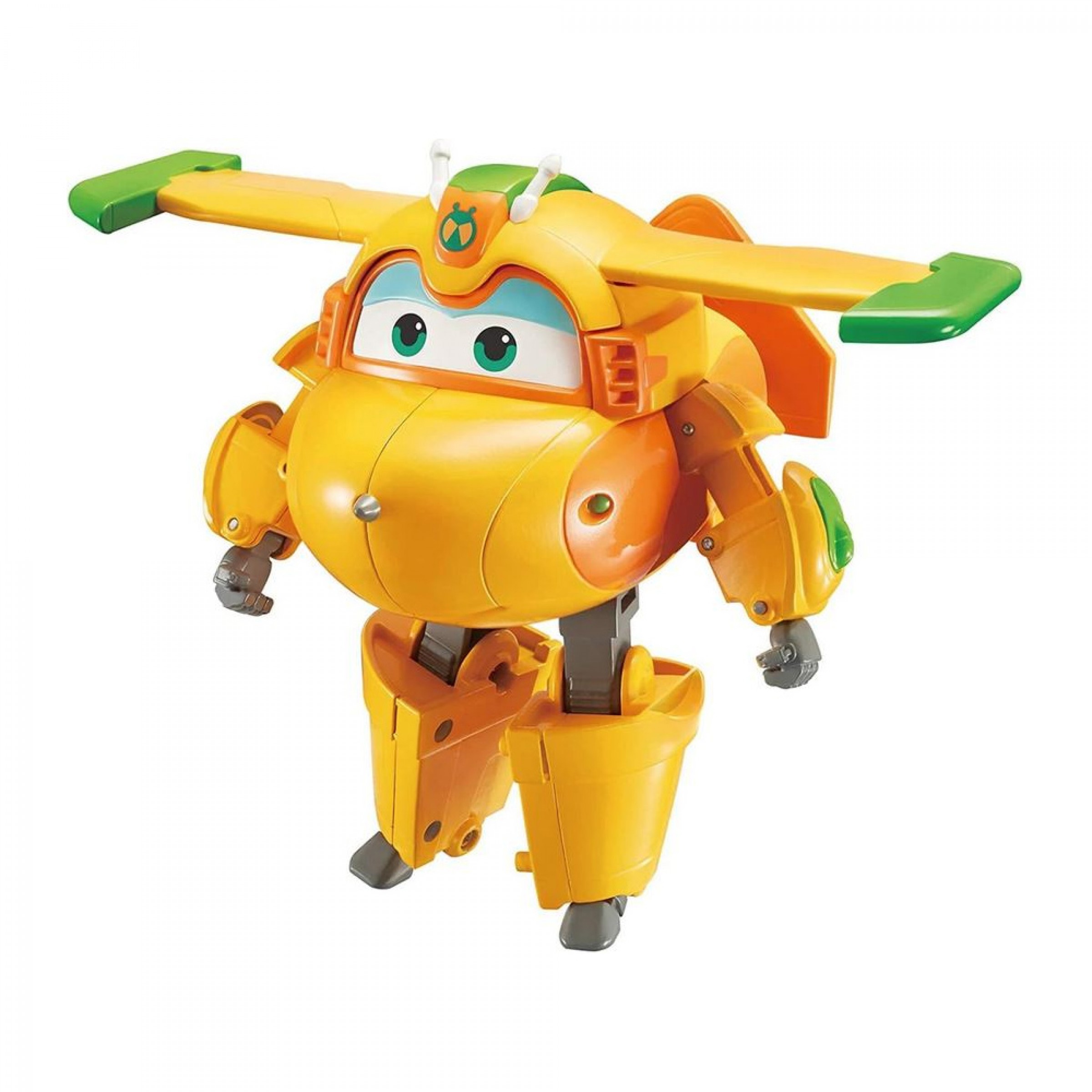 Super Wings Bucky Giocattolo Trasformante 12,7 Cm - Personaggio Supercharged Stagione 4, Da Aereo A Robot