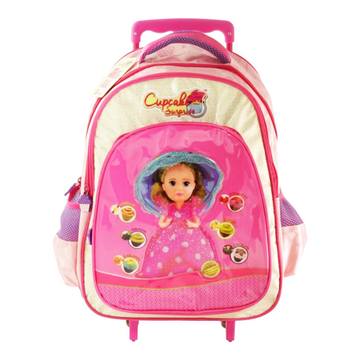 JUST TOYS ΤΣΑΝΤΑ ΝΗΠΙΟΥ TROLLEY CUP CAKE SURPRISE 646501