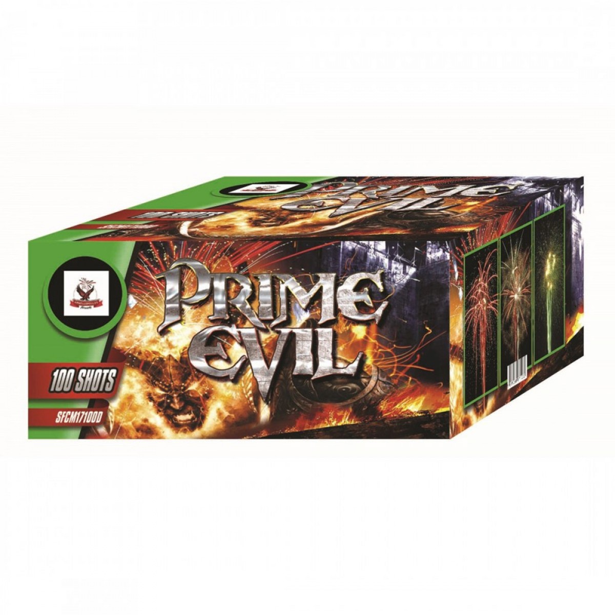 KANNELOPOULOS ΠΑΚΕΤΟ ΕΝΑΕΡΙΩΝ ΠΥΡΟΤΕΧΝΗΜΑΤΩΝ PRIME EVIL 100 ΒΟΛΕΣ SFCM17100D