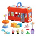 LISCIANI PEPPA PIG PEPPAS 2 IN 1 PARTY BUS F8861 LISCIANI PEPPA PIG PEPPAS 2 IN 1 PARTY BUS F8861
