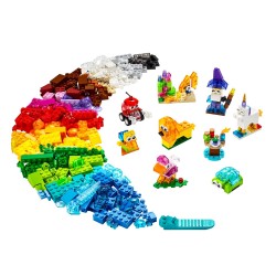 LEGO CREATIVE TRANSPARENT BRICKS 11013