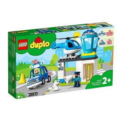 LEGO DUPLO POLICE STATION & HELICOPTER 10959