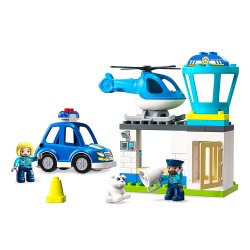 LEGO DUPLO POLICE STATION & HELICOPTER 10959