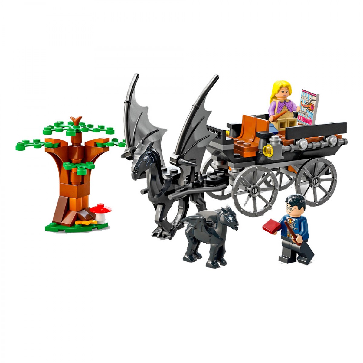 LEGO HOGWARTS CARRIAGE AND THESTRALS 76400