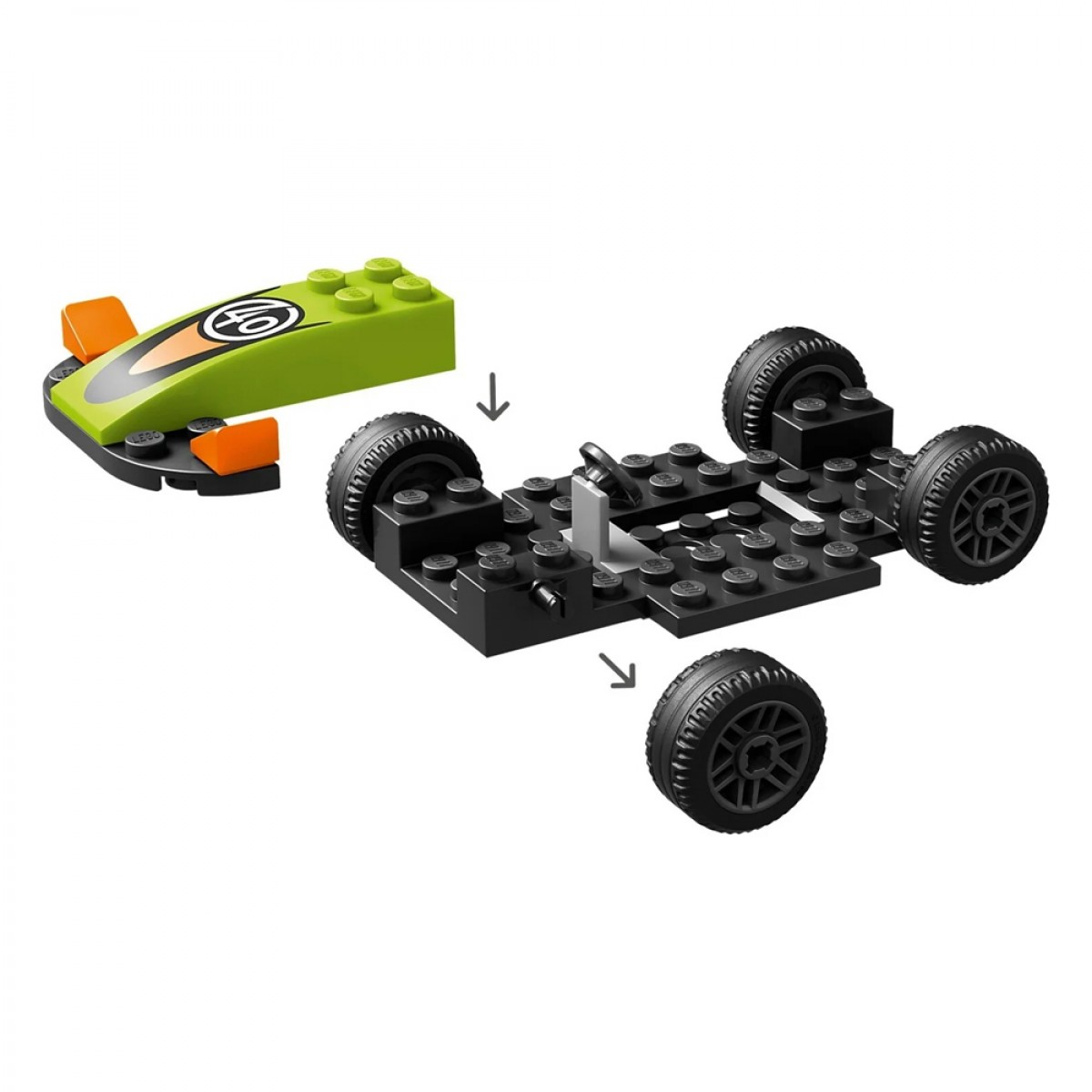 LEGO GREEN RACE CAR 60399 LEGO GREEN RACE CAR 60399