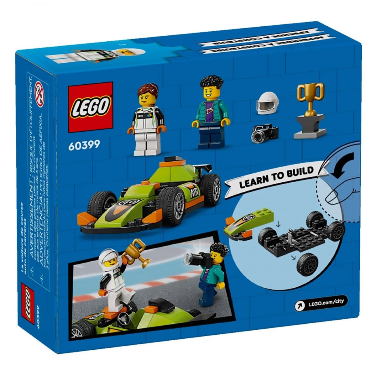 LEGO GREEN RACE CAR 60399 LEGO GREEN RACE CAR 60399