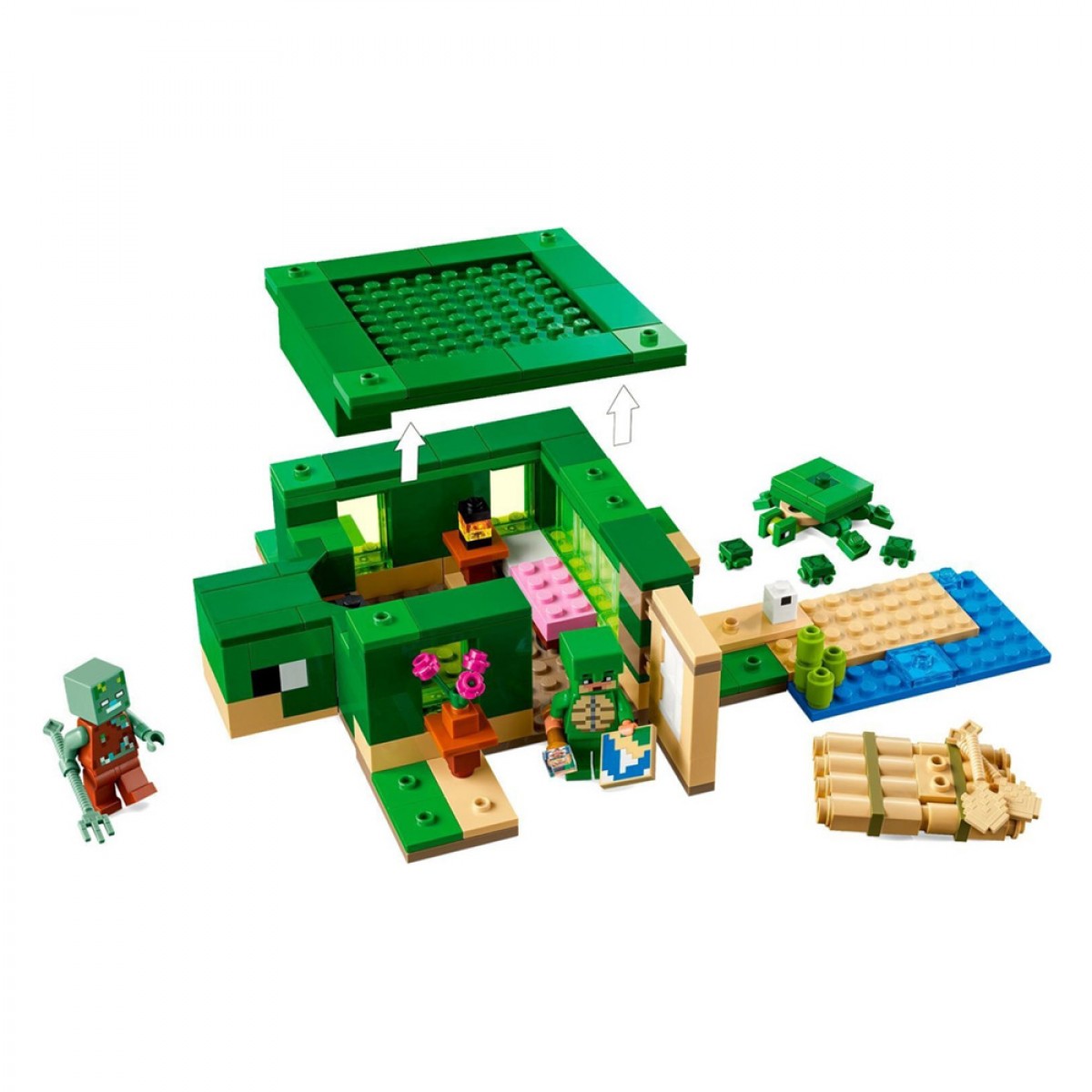 LEGO THE TURTLE BEACH HOUSE 21254 LEGO THE TURTLE BEACH HOUSE 21254