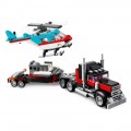 LEGO FLATBED TRUCK WITH HELICOPTER 31146