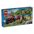 LEGO 4X4 FIRE TRUCK WITH RESCUE BOAT 60412 LEGO 4X4 FIRE TRUCK WITH RESCUE BOAT 60412
