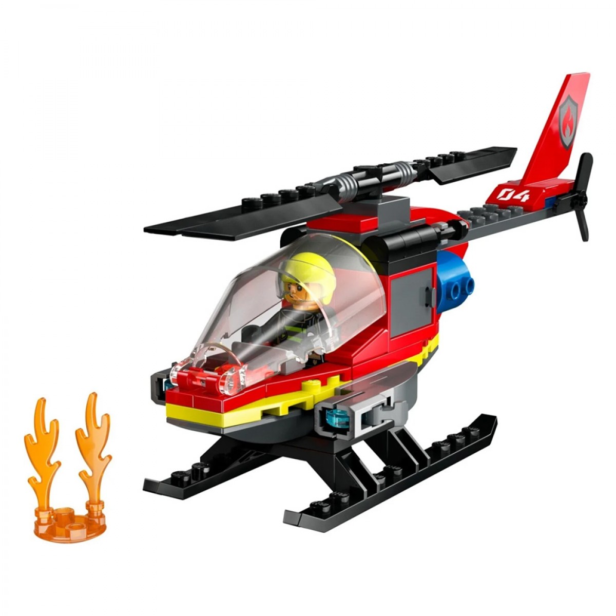 LEGO FIRE RESCUE HELICOPTER 60411 LEGO FIRE RESCUE HELICOPTER 60411