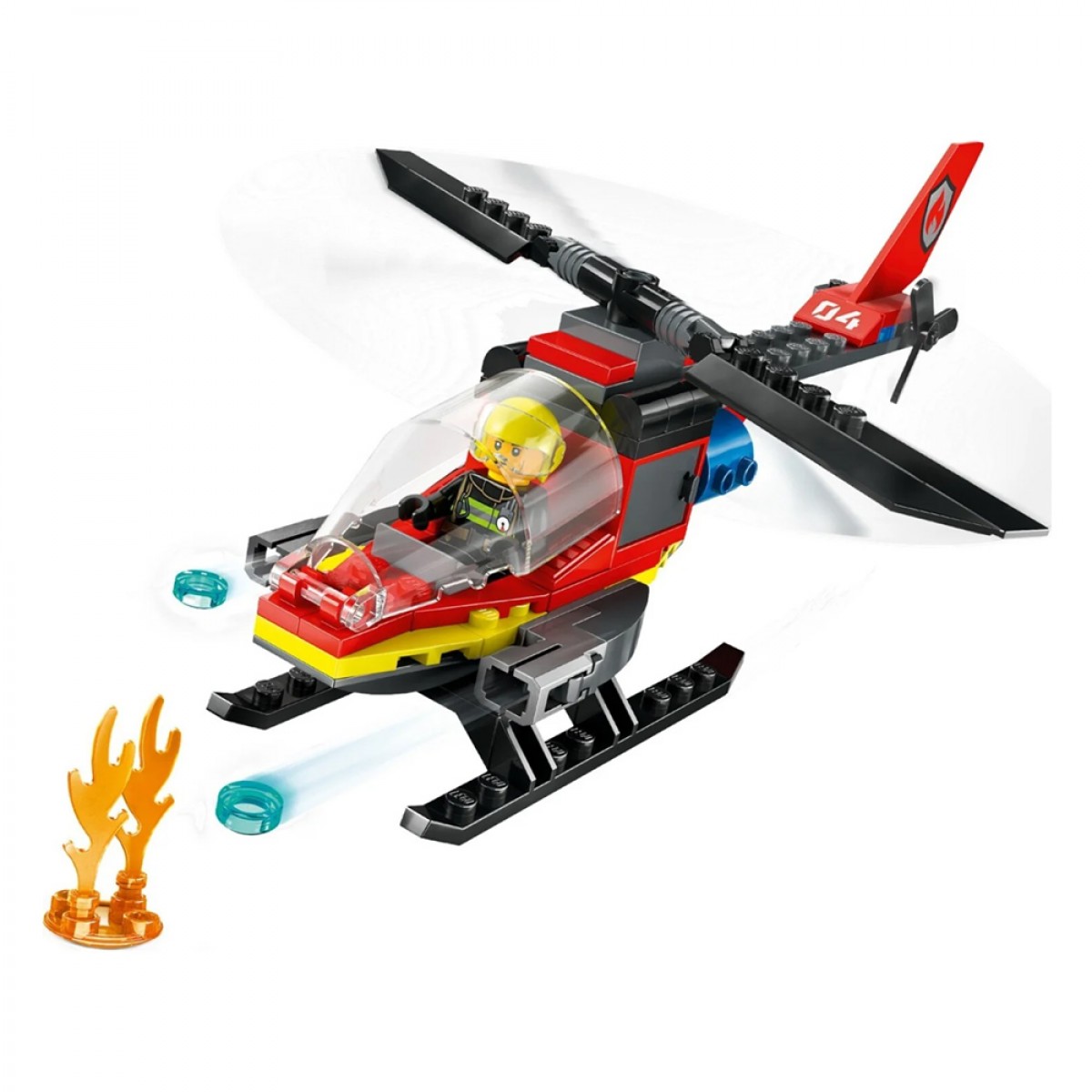 LEGO FIRE RESCUE HELICOPTER 60411 LEGO FIRE RESCUE HELICOPTER 60411