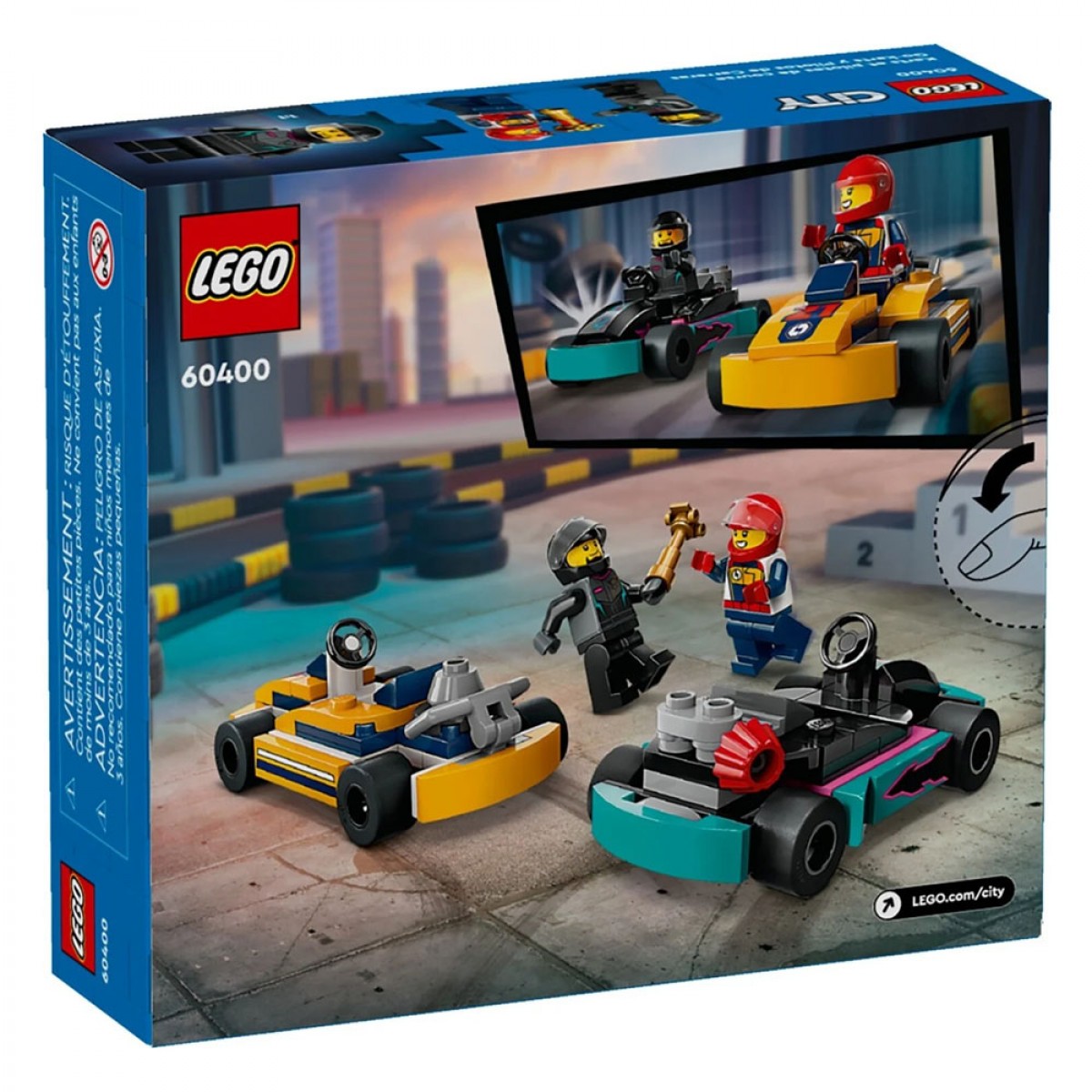 LEGO GO-KARTS AND RACE DRIVERS 60400 LEGO GO-KARTS AND RACE DRIVERS 60400