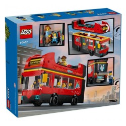 LEGO RED DOUBLE-DECKER SIGHTSEEING BUS 60407