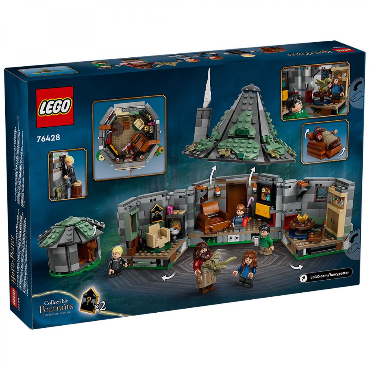 LEGO HARRY POTTER HAGRIDS HUT AN UNEXPECTED VISIT 76428
